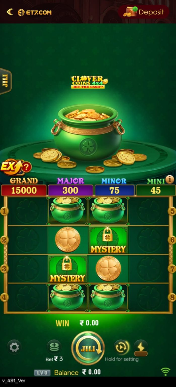 ET7 Game online gaming experience on mobile devices